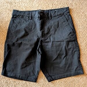 Gap Men’s Flat Front 10" Shorts 32 True Black